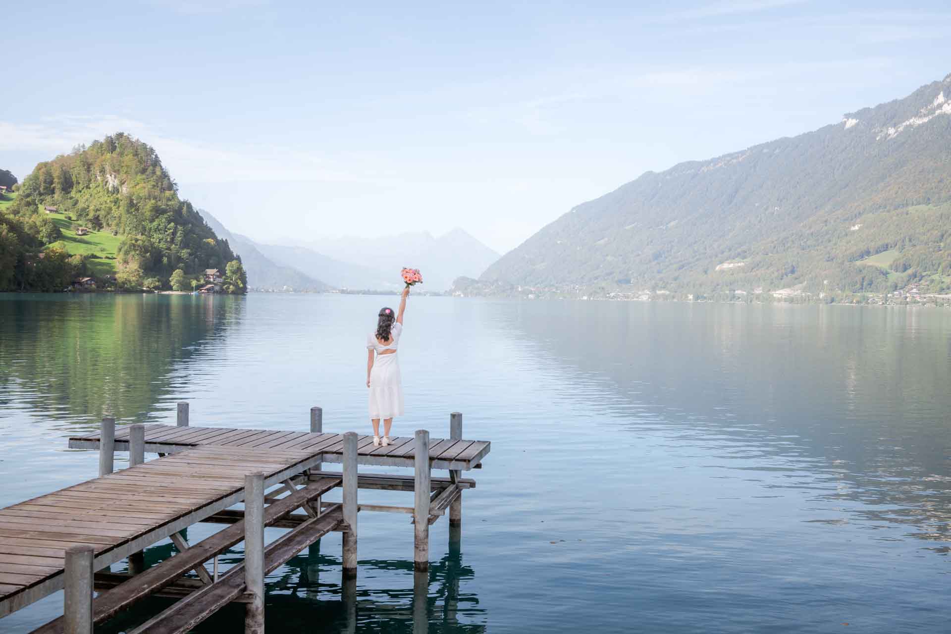 Pre Wedding Photo Shoot in Iseltwald Interlaken
